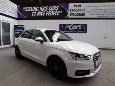 Begagnad Audi A1 Sport 2018 Vit Halvkombi