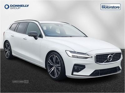 White Used 2019 Volvo V60 R-Design Pro Estate | £19,995 (Fair price)
