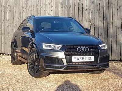 Grey Used 2018 Audi Q3 Black Edition SUV | £16,998 (Fair price)