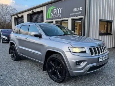 Used Jeep Grand Cherokee Overland 247 HP (181 kW) 2014 Grey SUV