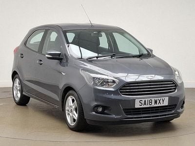 Begagnad Ford Ka Plus Zetec 70 HK (51 kW) 2018 Grå Halvkombi