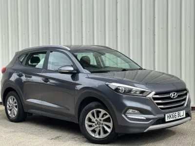 Used Hyundai Tucson SE 116 HP (85 kW) 2016 Grey SUV