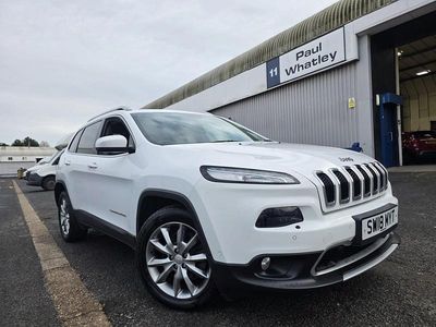 White Used 2018 Jeep Cherokee Limited SUV | £7,995 (Good price)