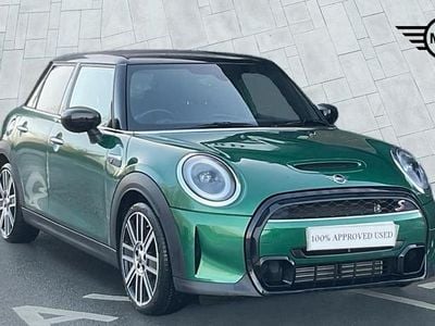 Green Used 2022 Mini Cooper S Exclusive Hatchback | £21,450 (Fair price)