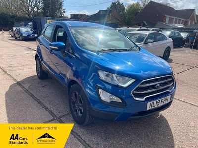 Used Ford Ecosport Zetec 100 HP (73 kW) 2019 Blue SUV