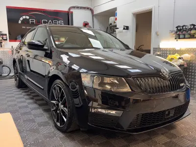 Used Skoda Octavia vRS 220 HP (161 kW) 2015 Black Estate