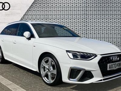 Used Audi A4 S-Line 204 HP (150 kW) 2024 White Estate