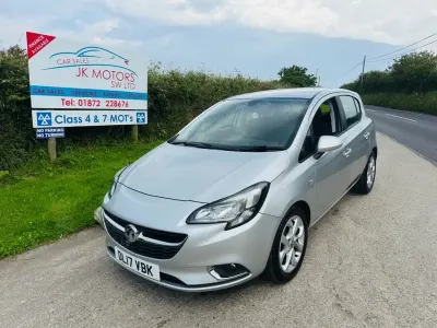 Used Vauxhall Corsa SRi 75 HP (55 kW) 2017 Silver Hatchback