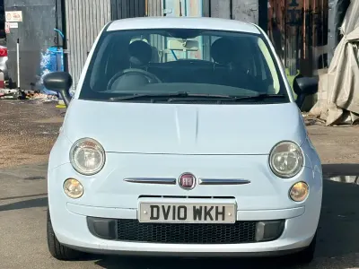 Used Fiat 500 Pop 69 HP (50 kW) 2010 Blue Hatchback