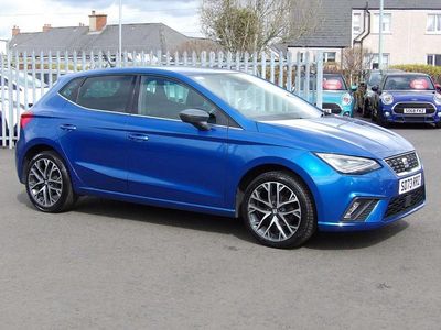 Begagnad Seat Ibiza XCELLENCE 2023 Blå Halvkombi