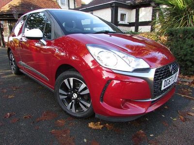 Red Used 2017 DS Automobiles DS3 Chic Hatchback | £4,499 (A bit pricey)