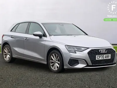 Używany Audi A3 Performance 150 KM (110 kW) 2020 Srebrny Sedan/Limuzyna