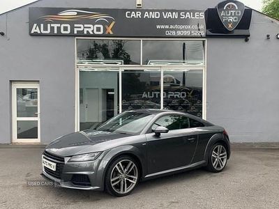 Used Audi TT S-Line 184 HP (135 kW) 2016 Grey Coupe