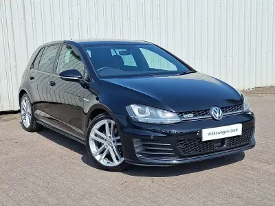 Used VW Golf VII GTD 184 HP (135 kW) 2016 Black Hatchback