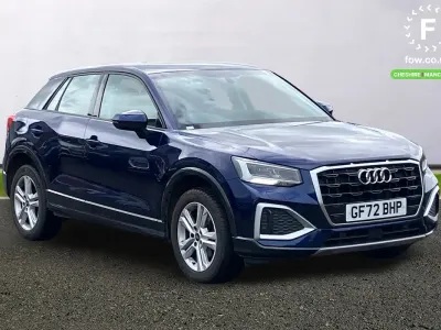 Begagnad Audi Q2 Sport 150 HK (110 kW) 2022 Blå SUV
