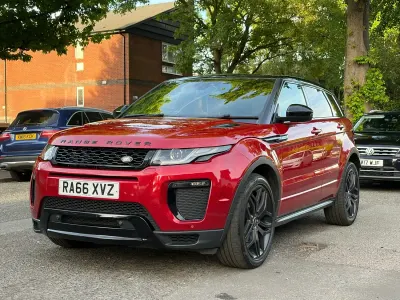 Usado Land Rover Range Rover evoque HSE Dynamic 2017 Rojo Familiar