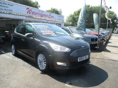 Used Ford C-MAX Titanium 125 HP (91 kW) 2015 Black MPV