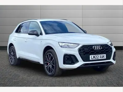 Used Audi Q5 Comfort 204 HP (150 kW) 2022 Glacier white SUV