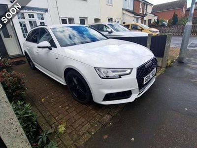 Used Audi A4 S-Line 190 HP (139 kW) 2017 White Estate