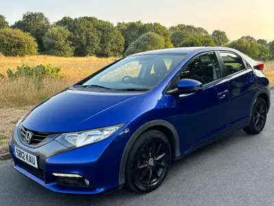 Used Honda Civic ES 150 HP (110 kW) 2012 Blue Hatchback