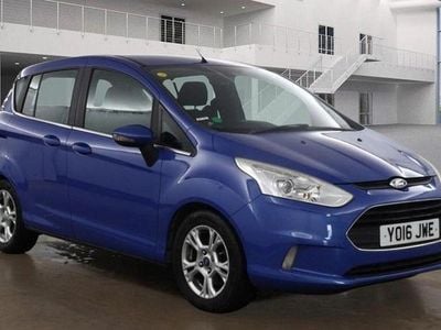 Used Ford B-MAX Zetec 95 HP (69 kW) 2016 Blue MPV