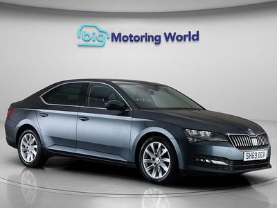Used Skoda Superb SE Technology 120 HP (88 kW) 2019 Grey Hatchback