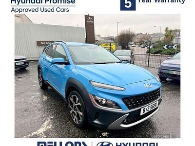 Used Hyundai Kona Premium 120 HP (88 kW) 2022 Blue SUV