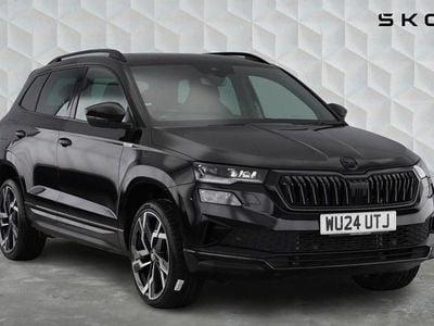 Used Skoda Karoq SportLine 150 HP (110 kW) 2024 Black magic pearl effect SUV