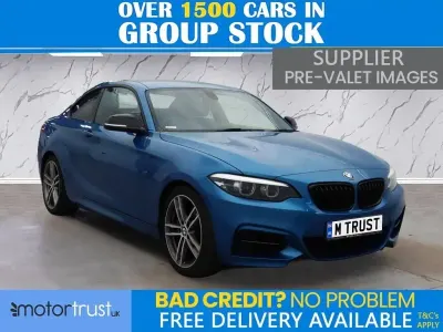 Begagnad BMW M240 M Sport 340 HK (250 kW) 2019 Blå Sportkupé