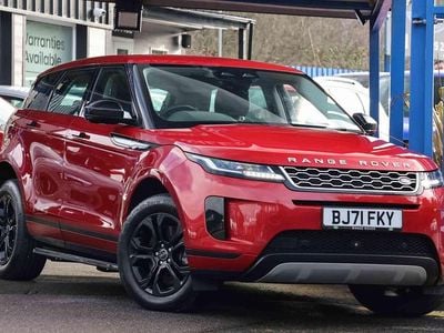 Used Land Rover Range Rover evoque S 2021 Red SUV