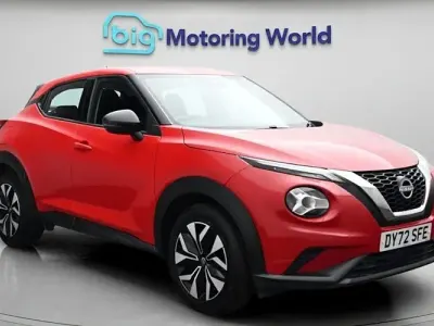 Used Nissan Juke Acenta 114 HP (83 kW) 2022 Red SUV