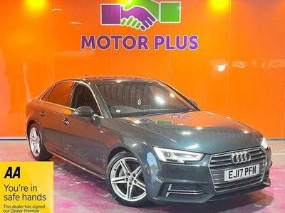 Used Audi A4 S-Line 218 HP (160 kW) 2017 Grey Sedan