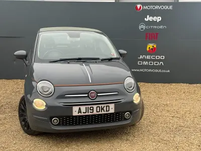 Usado Fiat 500 Collezione 69 HP (50 kW) 2019 Cinzento Cabrios
