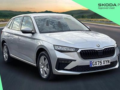 Used Skoda Scala SE 115 HP (84 kW) 2025 Brilliant silver metallic Hatchback