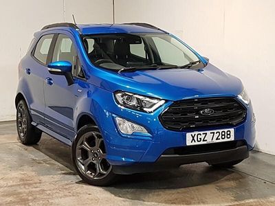 Used Ford Ecosport ST-Line 125 HP (91 kW) 2022 Blue SUV