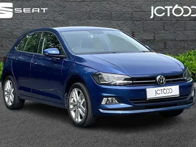 Used VW Polo SEL 113 HP (83 kW) 2019 Blue Hatchback