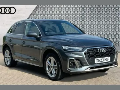 Used Audi Q5 S-Line 204 HP (150 kW) 2023 Grey SUV