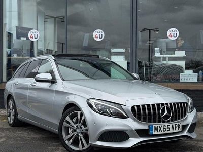 Used Mercedes C350e Premium Plus 2015 Silver Estate