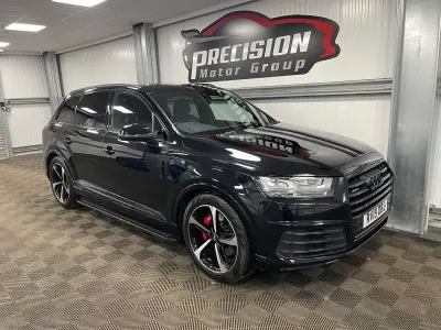 Used Audi Q7 Black Edition 286 HP (210 kW) 2019 Black SUV