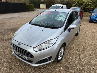 Used Ford Fiesta Zetec 2017 Silver Hatchback