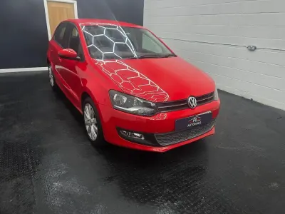 Used VW Polo SEL 90 HP (66 kW) 2010 Red Hatchback