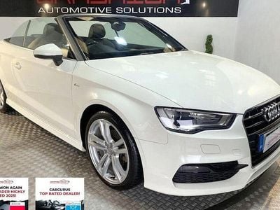 Used Audi A3 Cabriolet S-Line 110 HP (80 kW) 2015 White Cabriolet