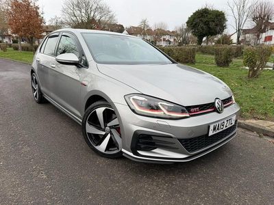 Silver Used 2019 VW Golf VII GTI Hatchback | £15,975