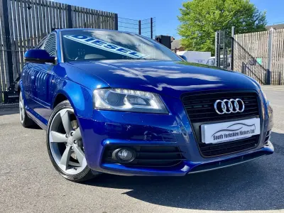 Used Audi A3 Black Edition 170 HP (125 kW) 2012 Blue Hatchback