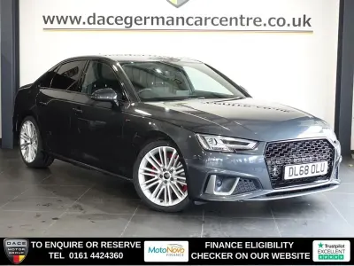 Begagnad Audi A4 S-Line 150 HK (110 kW) 2019 Grå Sedan