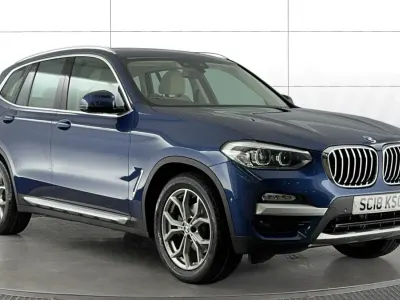 Used BMW X3 Performance 184 HP (135 kW) 2018 Phytonic blue SUV