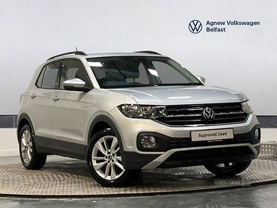 Used VW T-Cross SE 95 HP (69 kW) 2022 Silver SUV