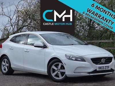 Used Volvo V40 SE 115 HP (84 kW) 2013 White Hatchback