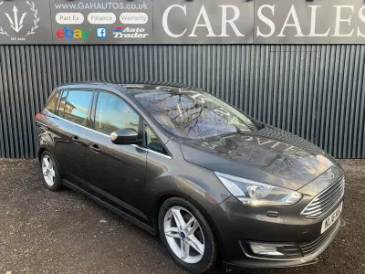Used Ford Grand C-Max Titanium X 150 HP (110 kW) 2016 Grey MPV
