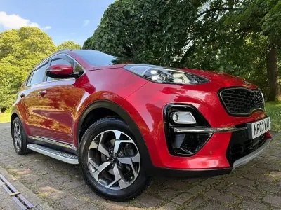 Używany Kia Sportage 130 KM (95 kW) 2018 Czerwony SUV